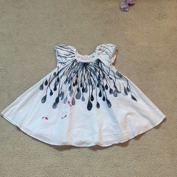 Catamini brand size 4 dress VGUC double layered. - Picture 1 of 5
